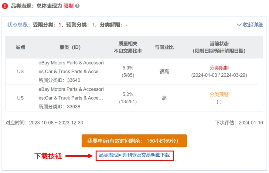 政策规则｜⚠️中危！eBay不良买家体验政策更新 新增风险等级提示与申诉功能 1月18日执行