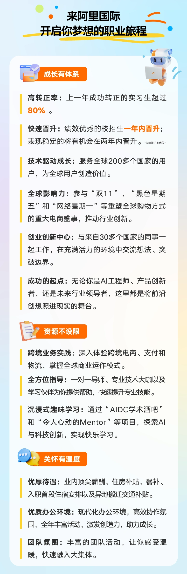 官方资讯｜阿里国际2026届全球实习生招聘启动 AI相关岗位占80% 3月20日起网申