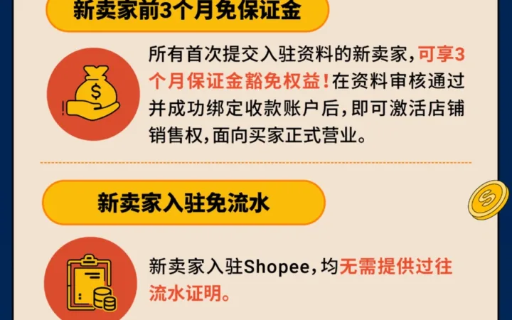福利信息｜Shopee新卖家入驻享3大激励 9月25日招商会把握旺季红利