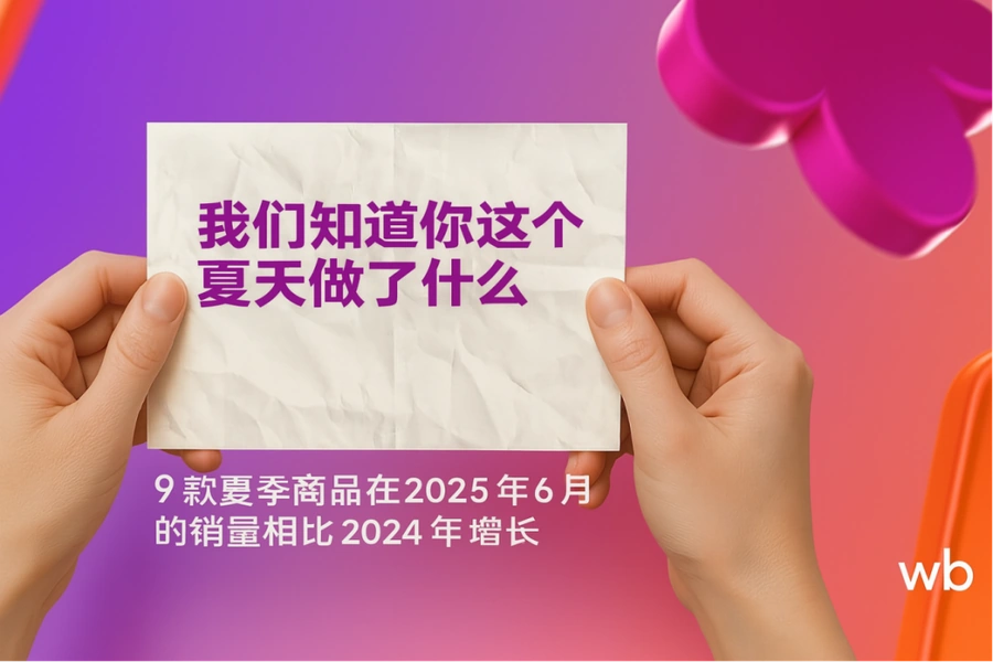 市场趋势｜Wildberries夏季消费洞察：家居礼品需求增【52%】+DIY爱好者占【55%】+品牌专区上线
