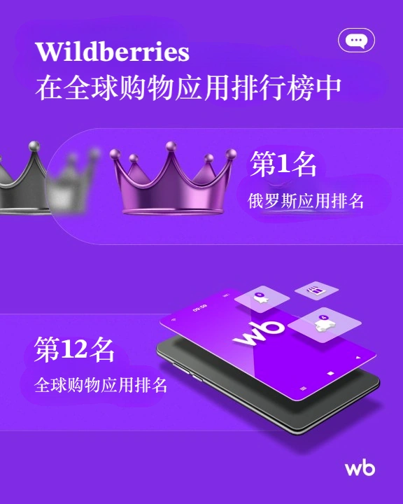 市场趋势｜Wildberries全球购物APP排名升至第12位，中国跨境卖家迎新机遇