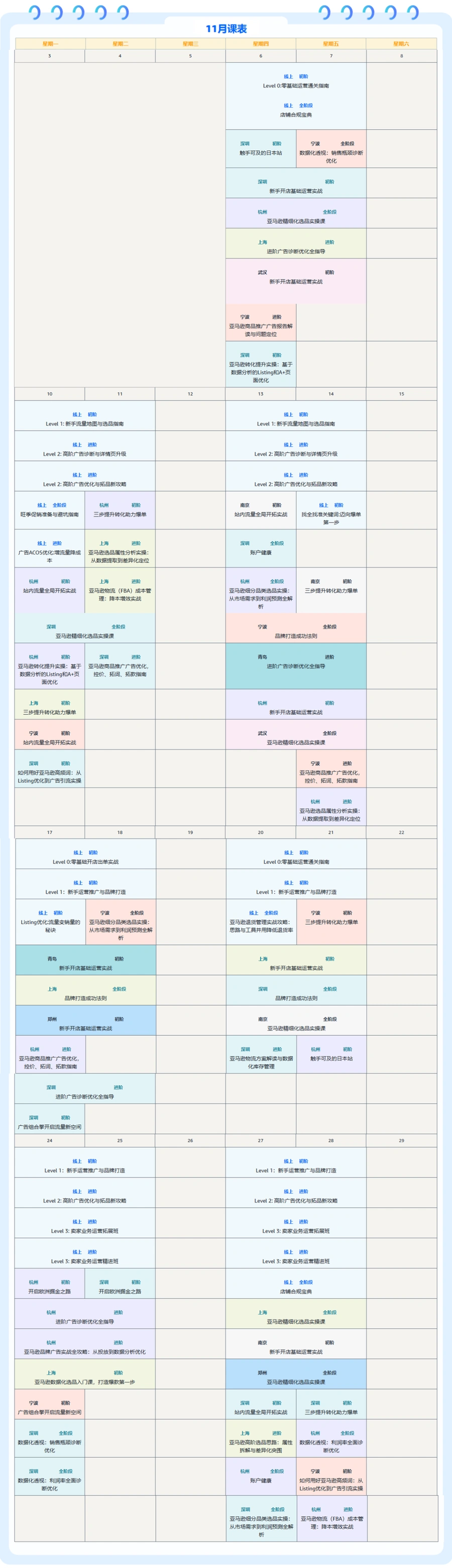 运营指导｜亚马逊全球开店黑五旺季系列课程发布，含账户排查与广告投放等【18+】节直播-文章封面图