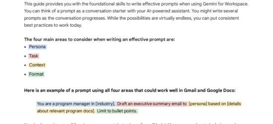Gemini for Google Workspace 提示指南-68页-文章简介图
