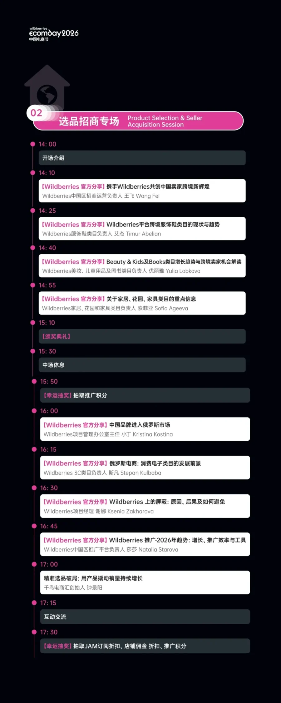 官方活动|Wildberries Ecomday 2026中国电商节议程发布,5月19日杭州线下解读-新闻简介插图