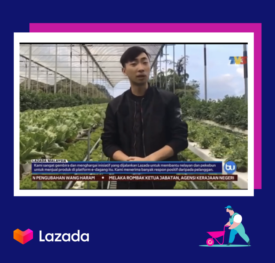 市场趋势|Lazada马来西亚爱心助农,数字化赋能本地蔬菜供应链-新闻简介插图