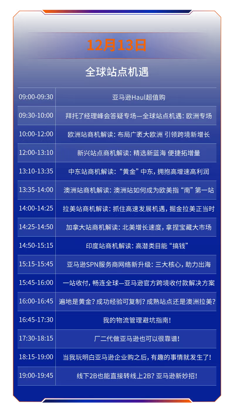 官方活动｜2024亚马逊全球开店跨境峰会线上观看议程发布，卖家关注平台新趋势-新闻简介插图
