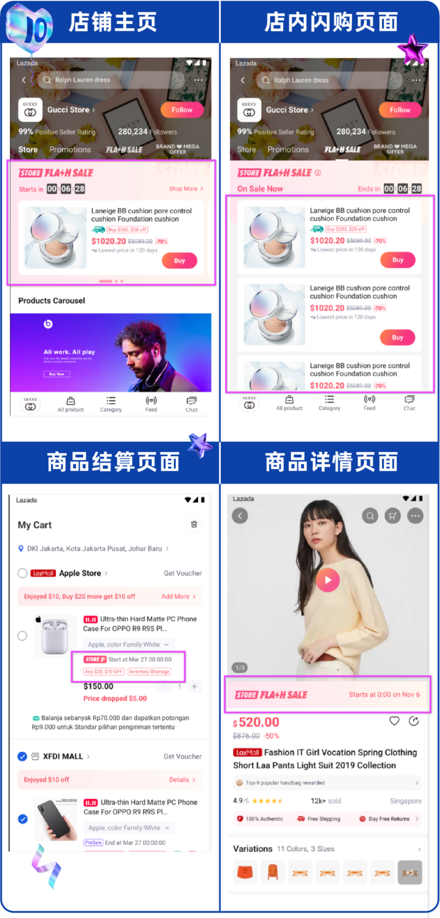 官方活动｜Lazada 10周年Bday大促新玩法上线，限时优惠助力销量突破-新闻简介插图