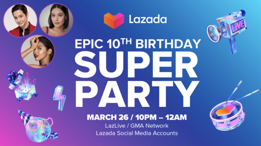 官方活动｜Lazada菲律宾10周年大促全面启动，多渠道宣传+促销机制助商家爆发式增长-新闻简介插图