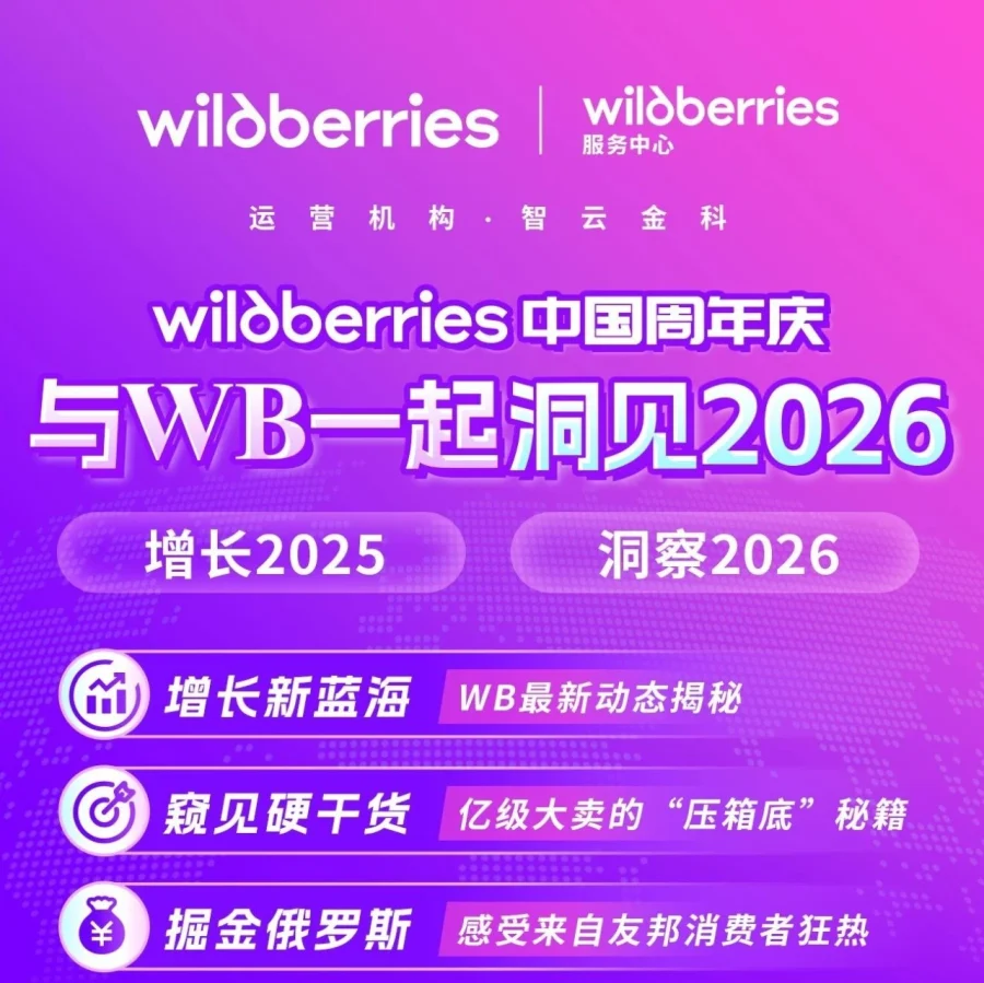 市场趋势｜Wildberries中国周年庆直播活动解析，卖家增长机会与平台策略前瞻-文章封面图
