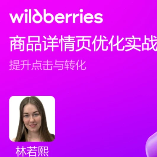 运营指导｜Wildberries商品详情页优化｜提升客单价67%｜11月17日17:00-文章封面图