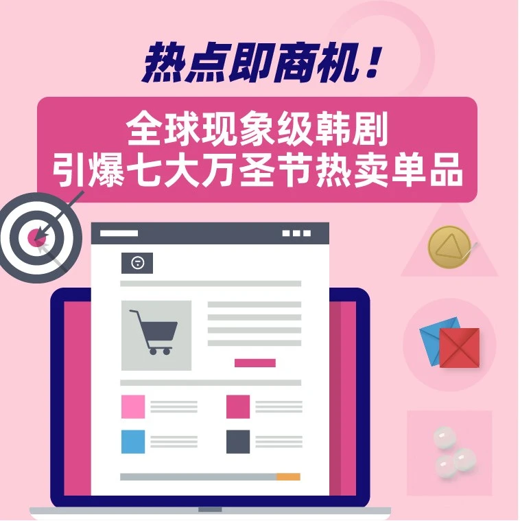 市场趋势｜《鱿鱼游戏》引爆万圣节商机，Lazada爆款周边搜索量持续飙升