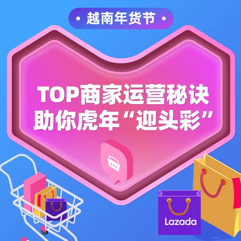 市场趋势｜越南年货节1月1日启动，Lazada商家GMV增长1220%秘诀曝光