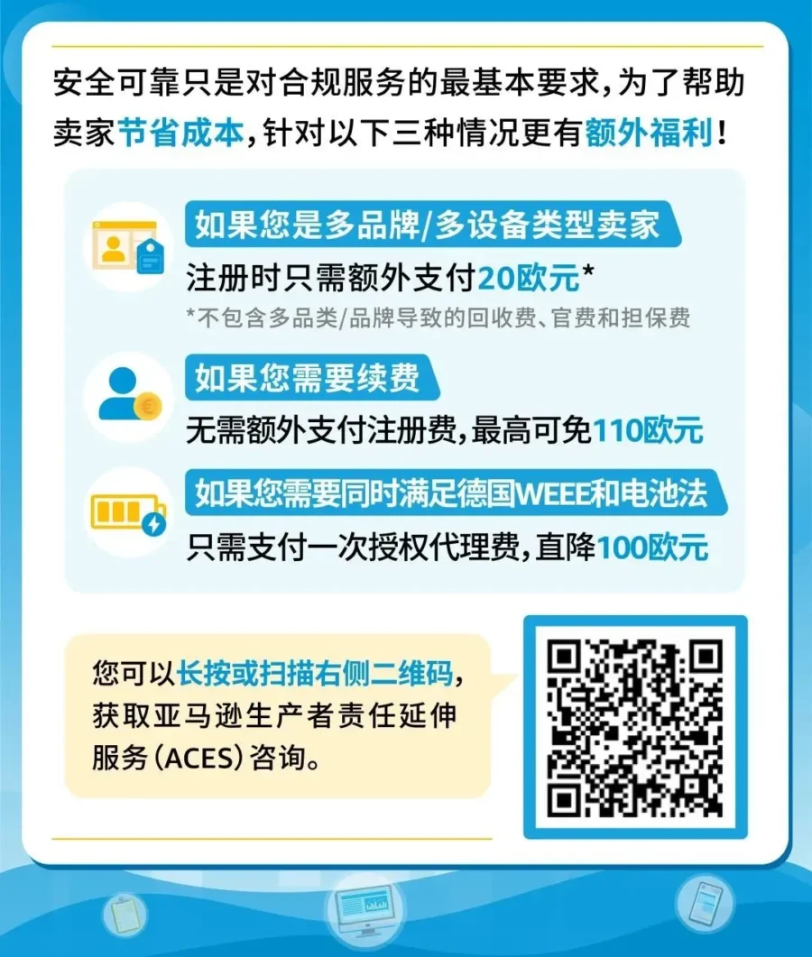 政策规则｜亚马逊德国站WEEE合规截止日期临近，未达标商品将面临下架风险-新闻简介插图