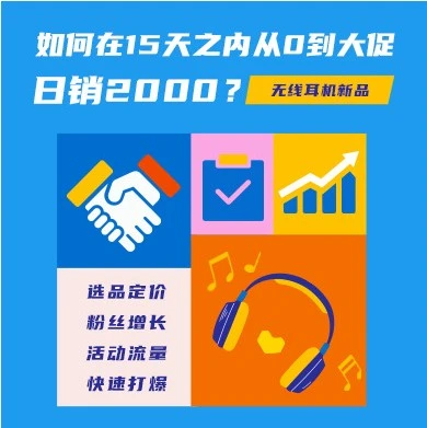 福利信息｜Lazada耳机新品15天日销2000单，揭秘快速打爆方法论-文章封面图