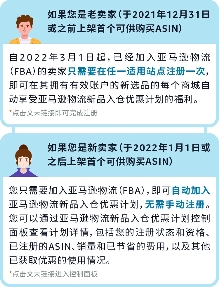 福利信息｜亚马逊物流新品入仓优惠升级，5%销售额返还+仓储费减免，新老卖家均可享受-新闻简介插图