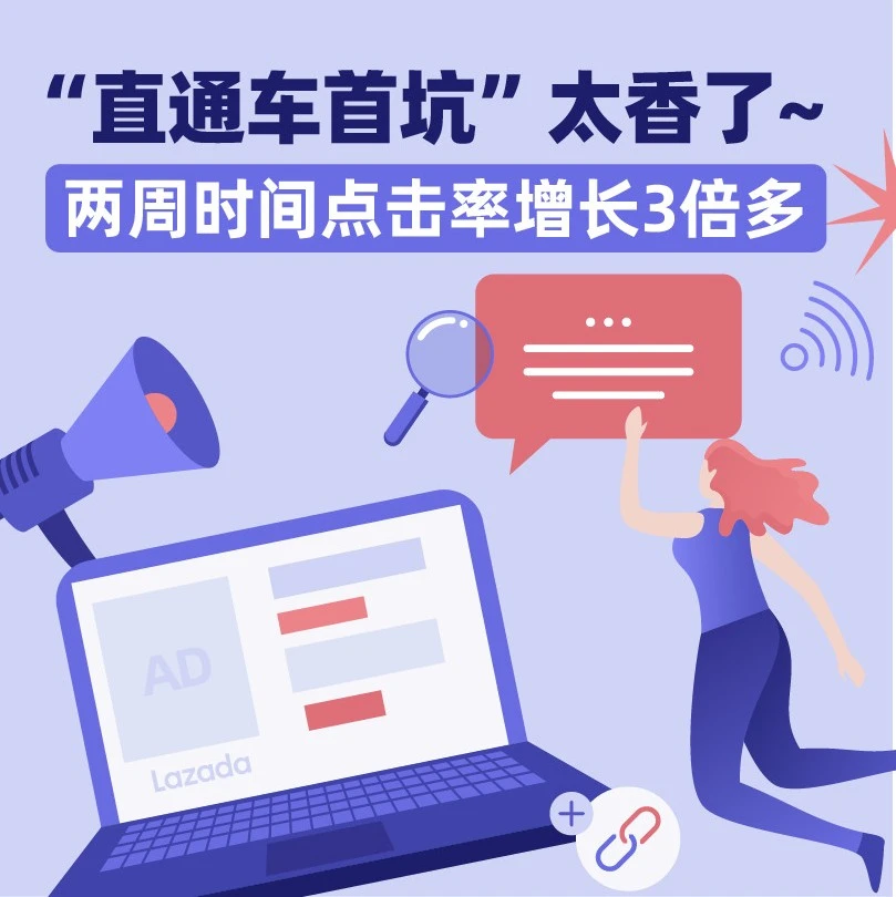 运营指导｜Lazada直通车首坑引爆点击率，两周点击率增长3倍，ROI飙升86%