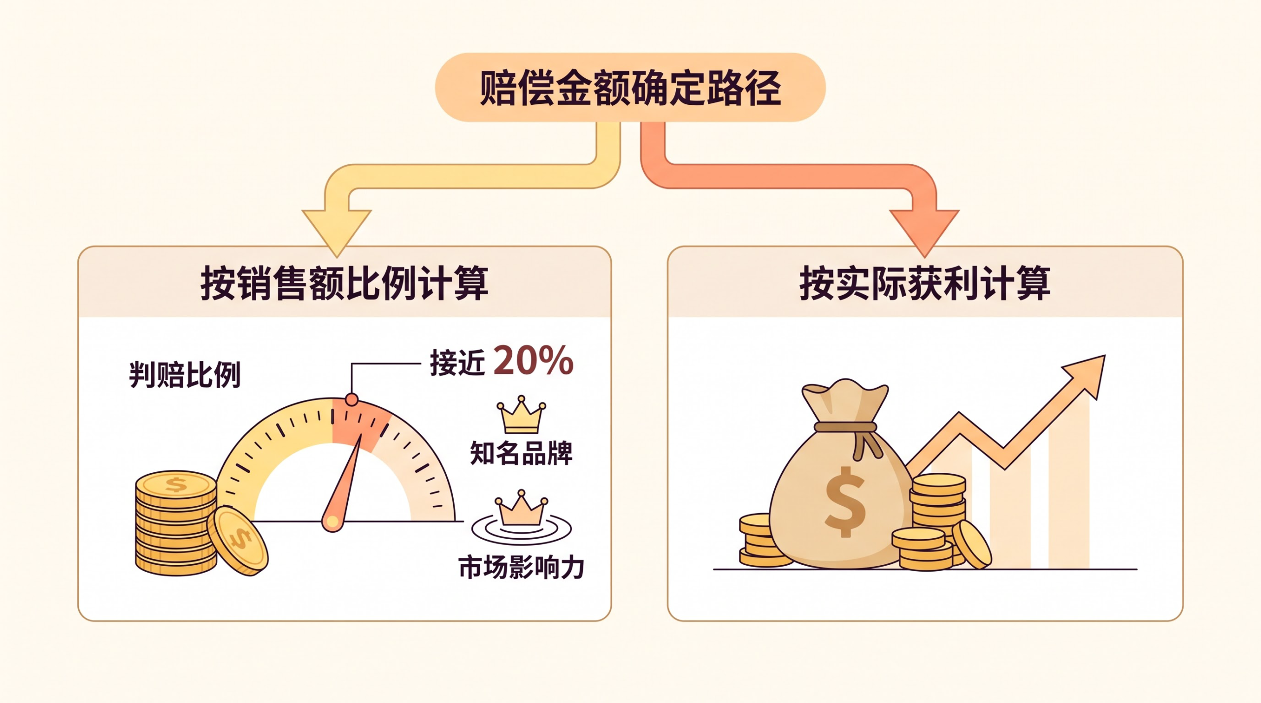 电商侵权被索赔,赔偿金额到底按什么算? 文章内容信息图 1