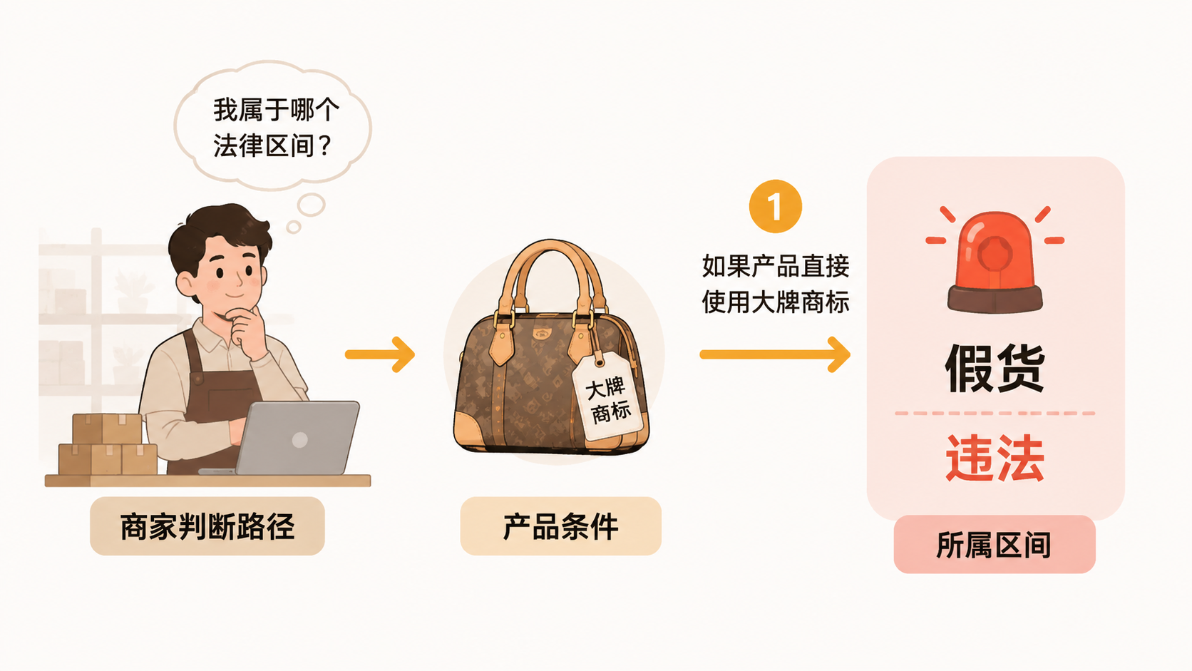 假货、山寨、擦边与平替，商家如何区分法律风险与合规边界？ 文章内容信息图 3