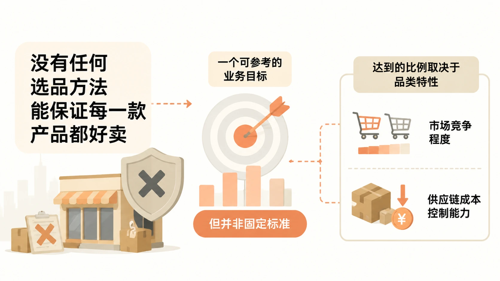 囤货模式下，选品准确率多高才能让整体盘面盈利应如何判断？ 文章内容信息图 3