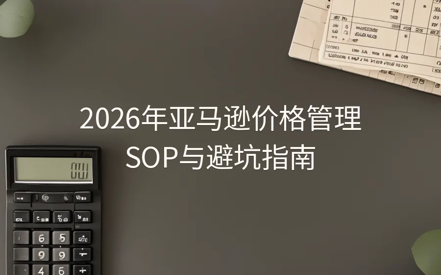 2026年亚马逊价格管理SOP与避坑指南-13页-文章封面图