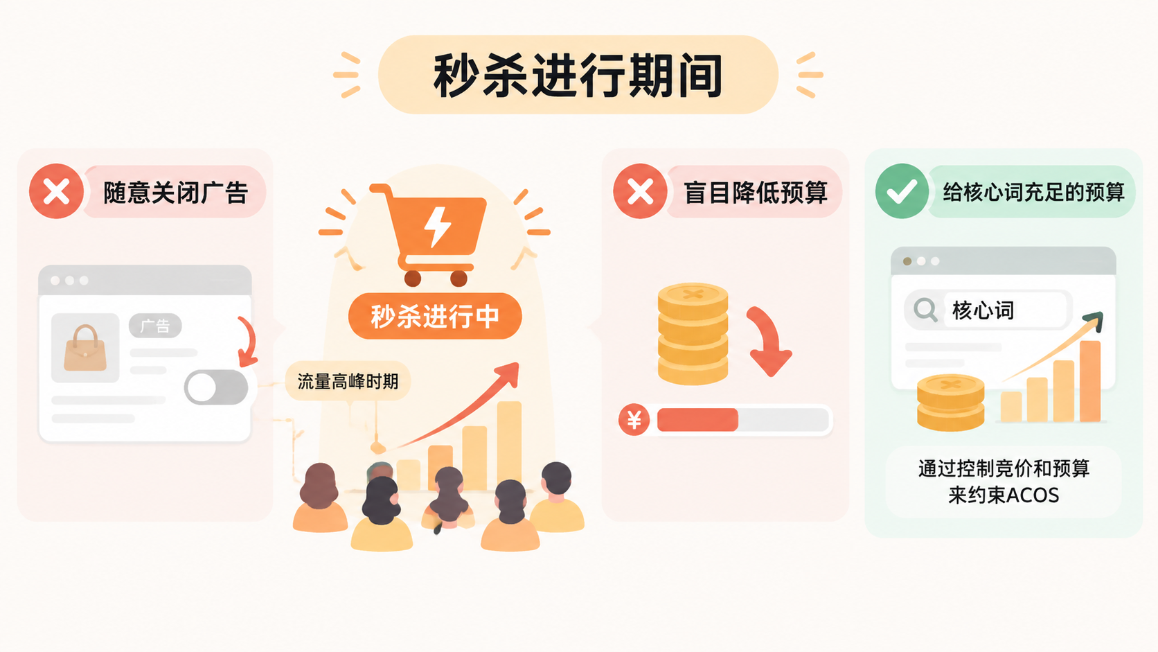 亚马逊Deal秒杀期间广告预算不足,流量接不住怎么办? 文章内容信息图 1