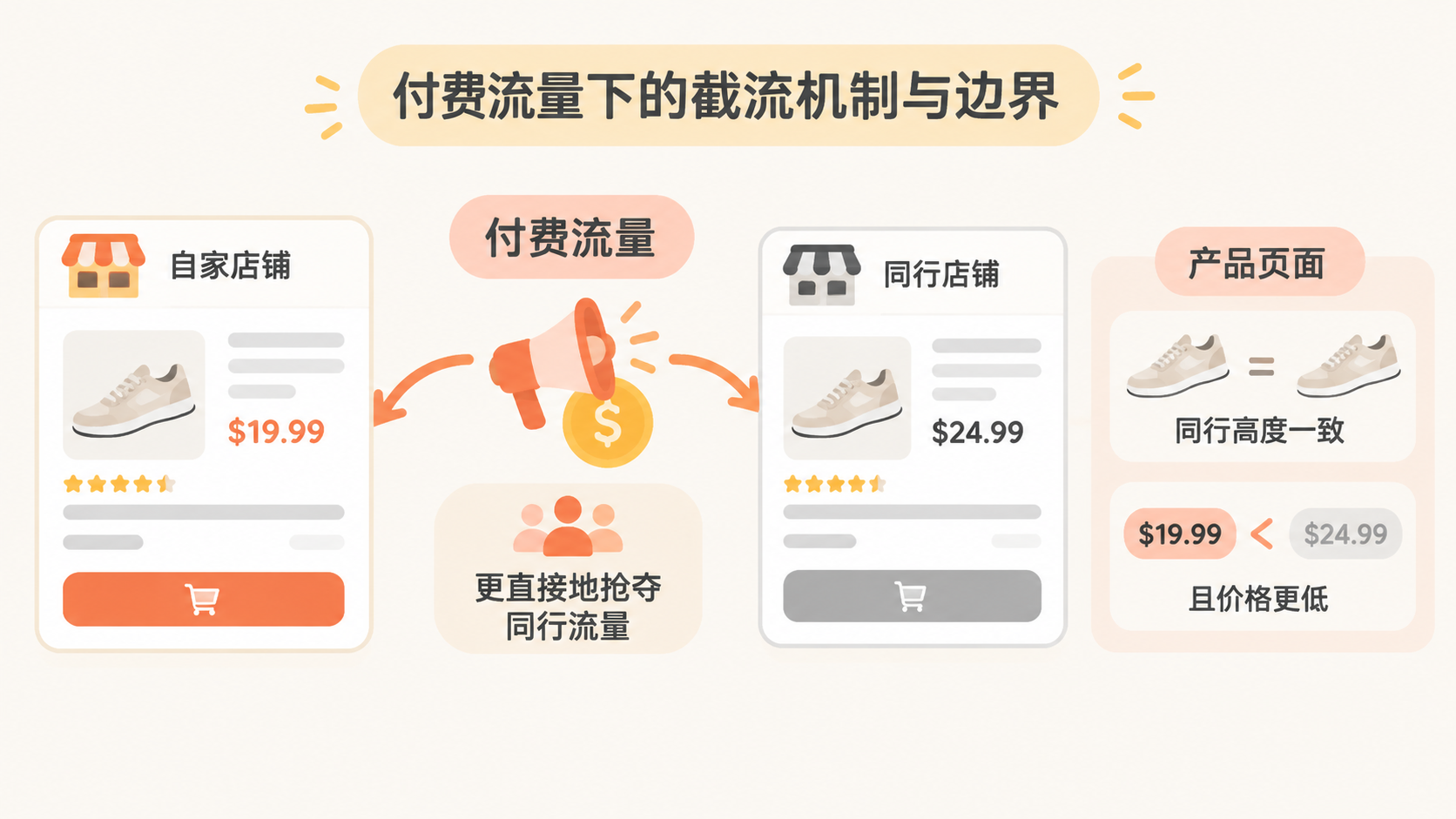 电商节流定价在同行价格的80%左右，为什么更容易截到流量？ 文章内容信息图 3