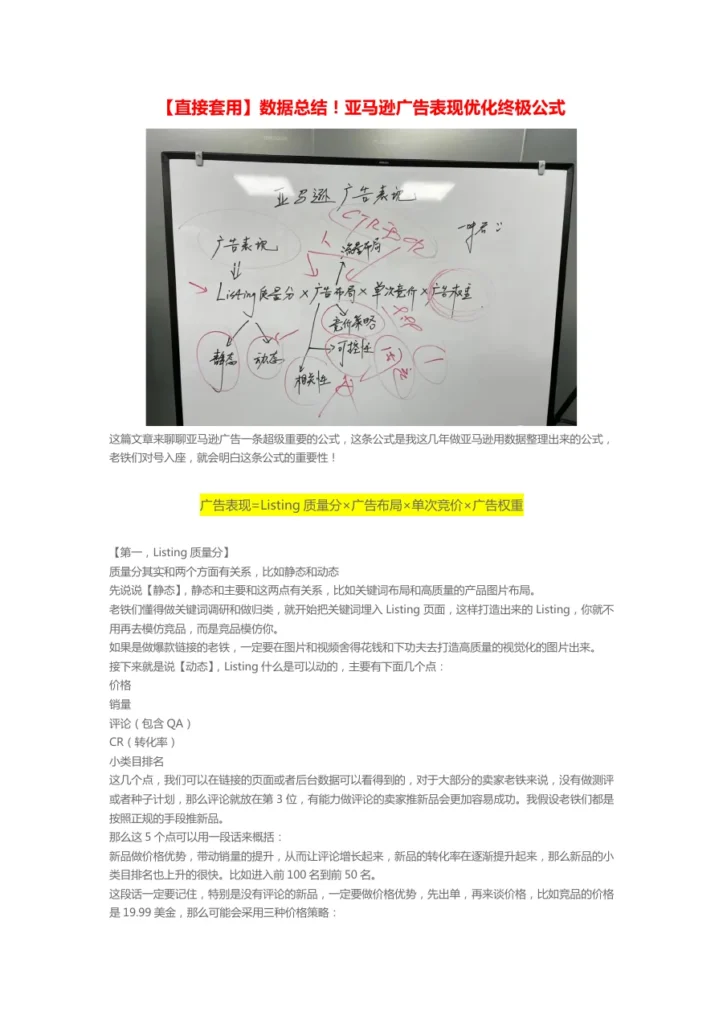 亚马逊广告表现优化终极公式解析-3页-文章封面图