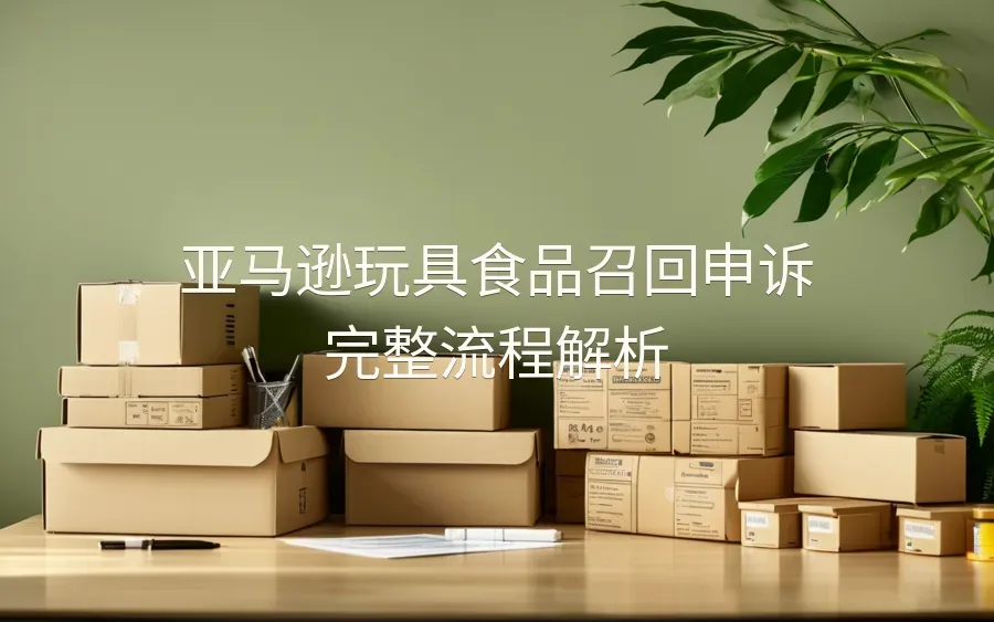 亚马逊玩具食品召回申诉完整流程解析-9页-文章封面图