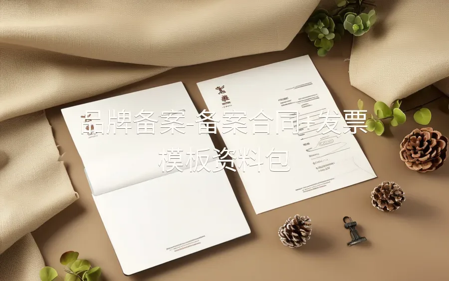 品牌备案-备案合同+发票模板资料包-3个文件-文章封面图