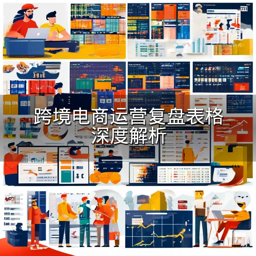 跨境电商运营复盘表格深度解析-1163行-14个子表-文章封面图