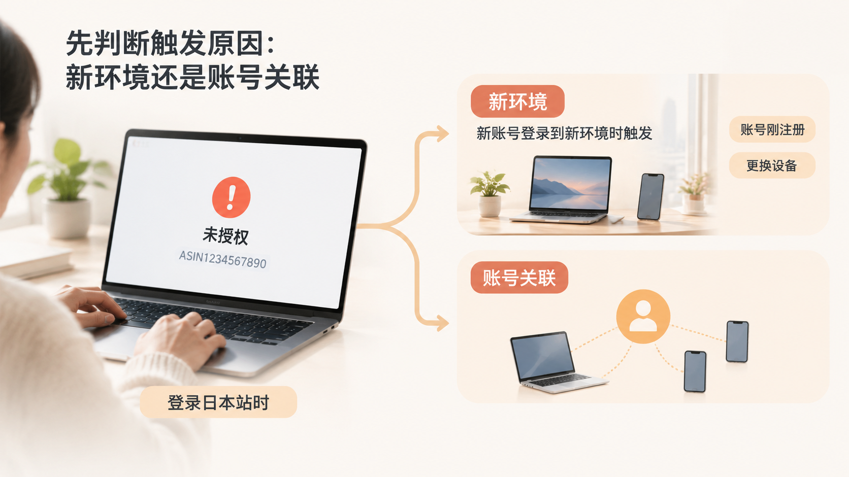 亚马逊日本站账号显示未授权,是关联还是被盗? 文章内容信息图 1