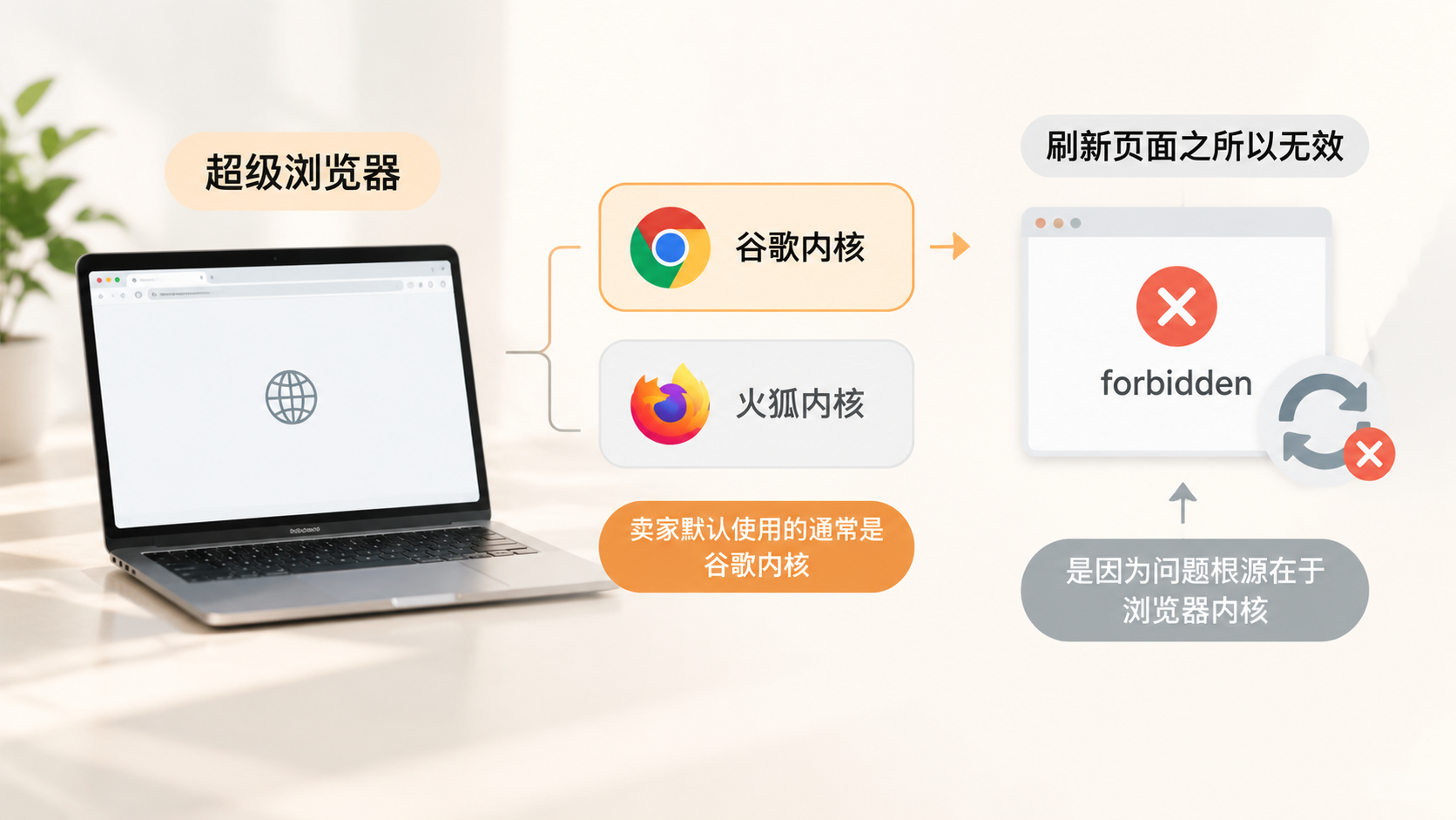 亚马逊消费者法案审核银行账号验证报错forbidden,更换超级浏览器内核能解决吗? 文章内容信息图 1