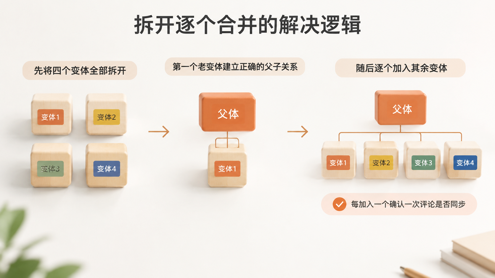 亚马逊合并变体后评论不共享,问题出在父体操作顺序上吗? 文章内容信息图 2