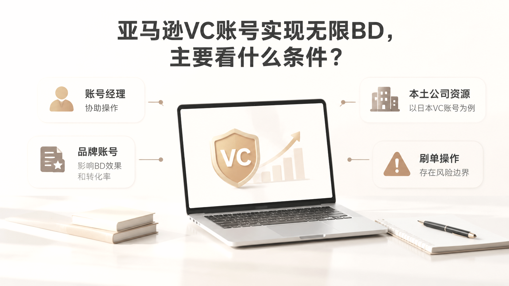 亚马逊VC账号实现无限BD,主要看什么条件? 文章主题框架图