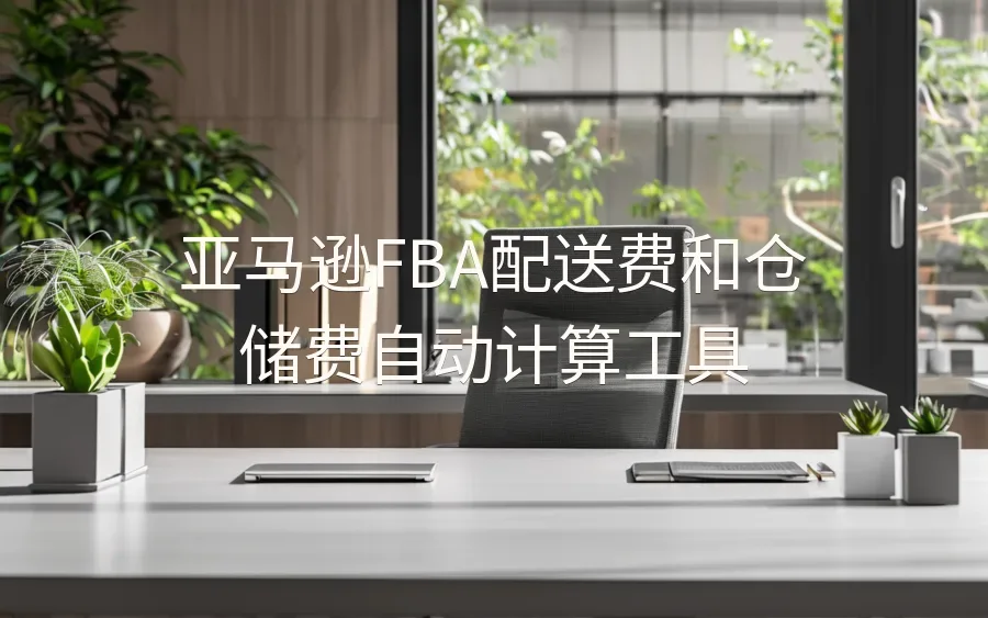 亚马逊FBA配送费和仓储费自动计算工具-150行-6个子表-文章封面图