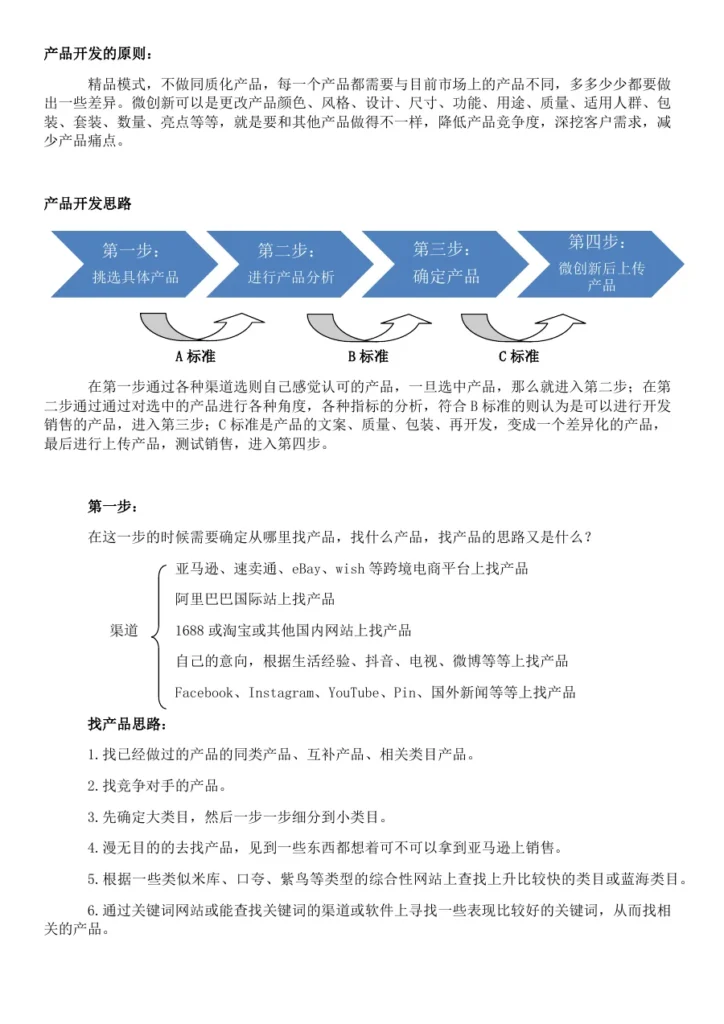 亚马逊产品开发全攻略-5页-文章简介图