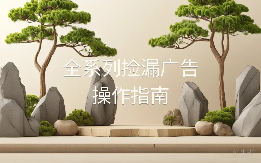 全系列捡漏广告操作指南-1页-文章封面图