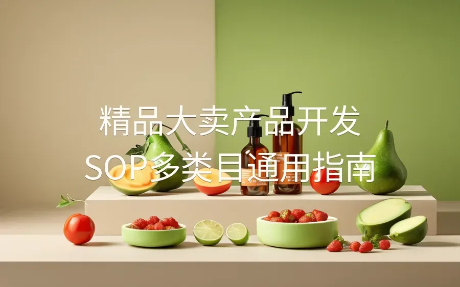 精品大卖产品开发SOP多类目通用指南-1378行-13个子表-文章封面图